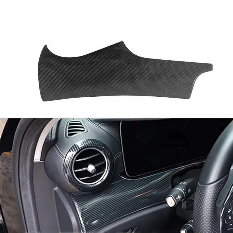 12pcs Add on Style Carbon Interior Kits Fit for Mercedes Benz New E Class W213 RHD