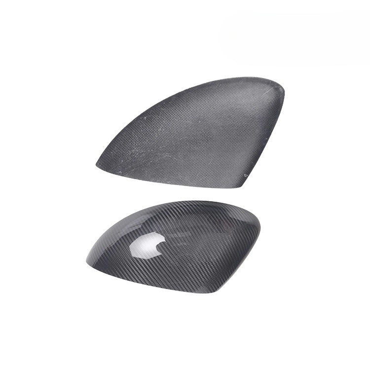Carbon Fiber Rearview Mirror Cover for Porsche 718 Right Ride Cayman Boxster Carbon Fiber Rearview Mirror Cover