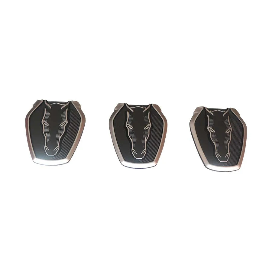 Fender Badge For Ford Mustang Dark Horse S650 2.3T EcoBoost 2015-2024 Tailgate Car Logo Accessories