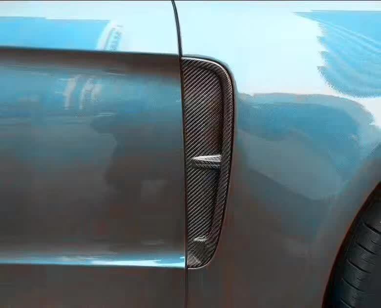 For Porsche Panamera 971 Carbon Fiber Side Trend Paramela Dry Carbon Fender Trend