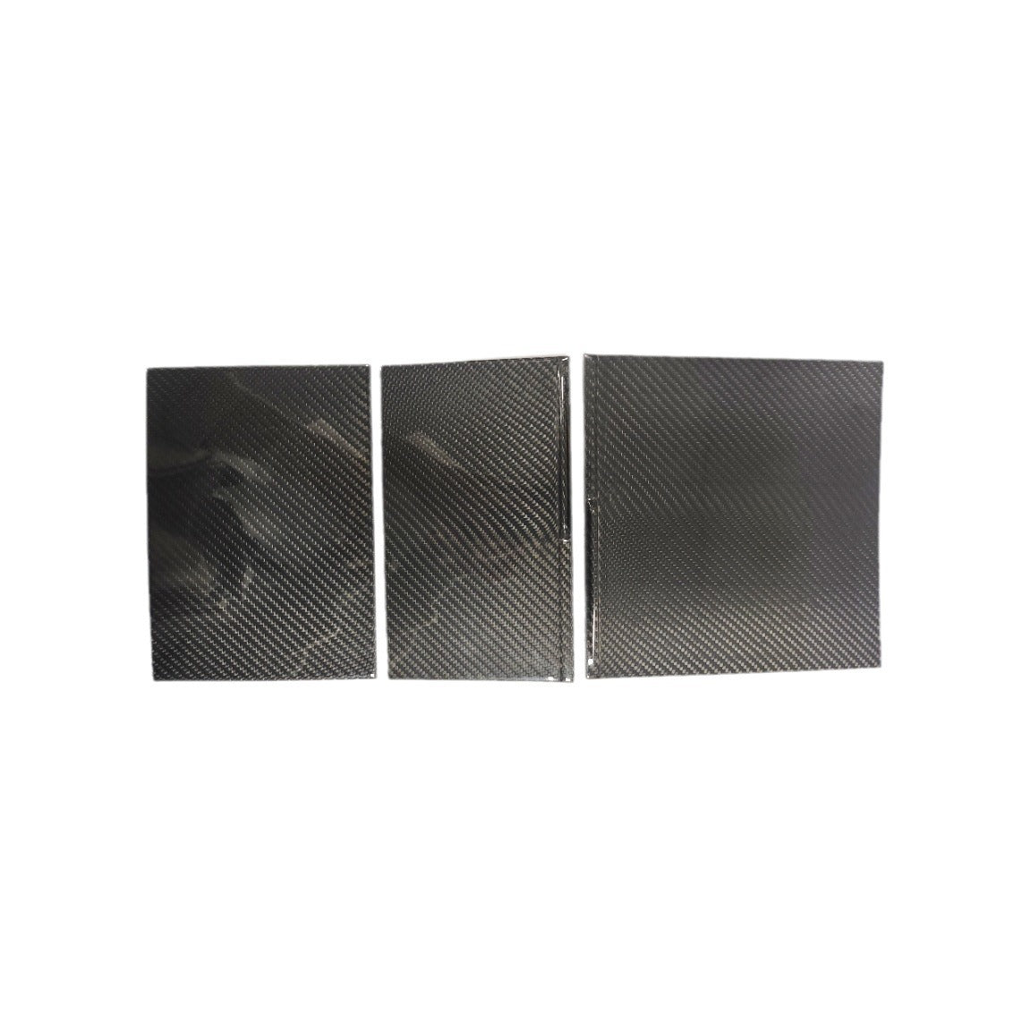 Full-Coverage Carbon Fiber Console Storage Lid Trim for 2023+ New Tesla Model 3 – Perfect Upgrade