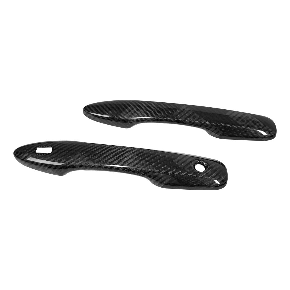 For 23-25 Toyota Corolla GR Carbon Fiber External Door Handle, Yaris GR Dry Carbon Fiber External Door Handle