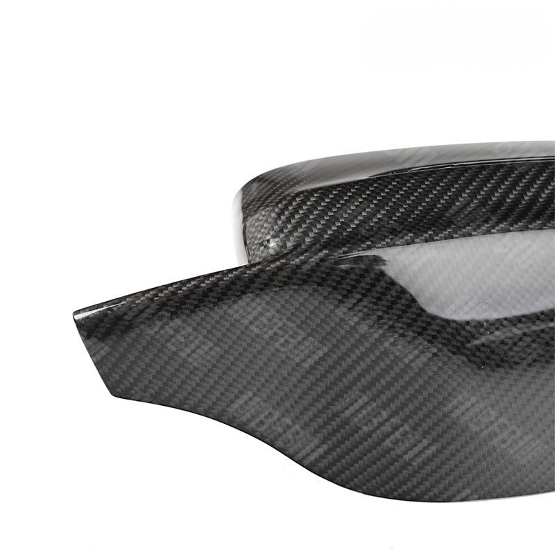 For BMW 3 Series G20 G28 Horn Carbon Fiber Rearview Mirror Cover To M Replacement Rearview Mirror Cover