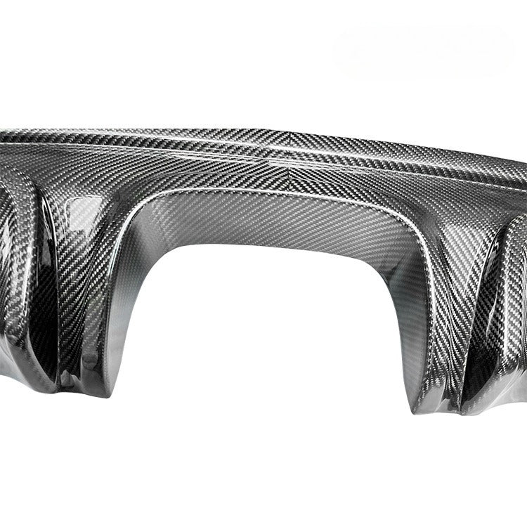 For Porsche Cayman 982 Carbon Fiber Rear Lip 718 Dry Carbon Rear Protective Bar Spoiler Replacement
