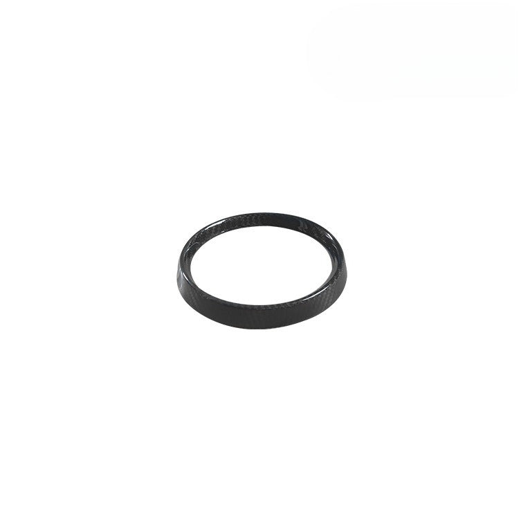 For Porsche 911 Carbon Fiber Dashboard Decoration Ring, Dry Carbon Fiber Instrument Speed Ring