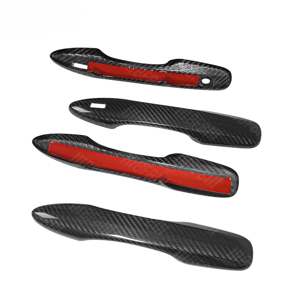 For 23-25 Toyota Corolla GR Carbon Fiber External Door Handle, Yaris GR Dry Carbon Fiber External Door Handle