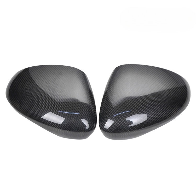 For Porsche 971 Paramela Carbon Fiber Rear View Mirror Case, New Paramela Rear View Mirror Cover