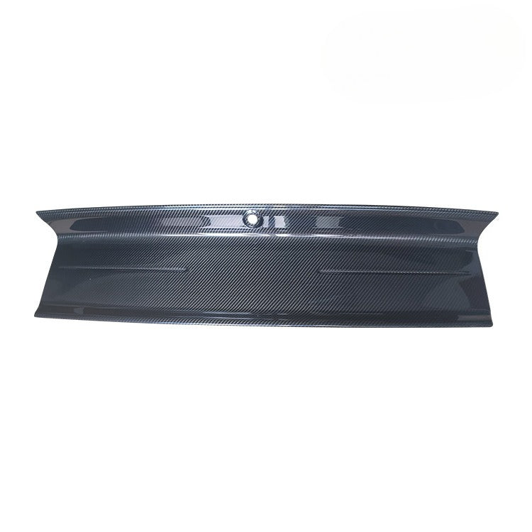 For 18-21 Ford Mustang Carbon Fiber Rear Car Cover Trunk Trim Shell Frame