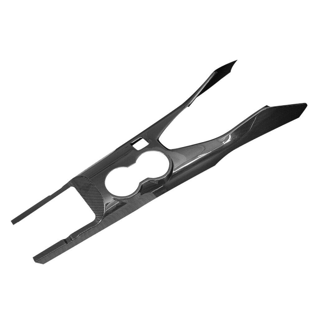 For 24 Ford Mustangs, Dry Carbon Fiber Saddle Panel Upholstery