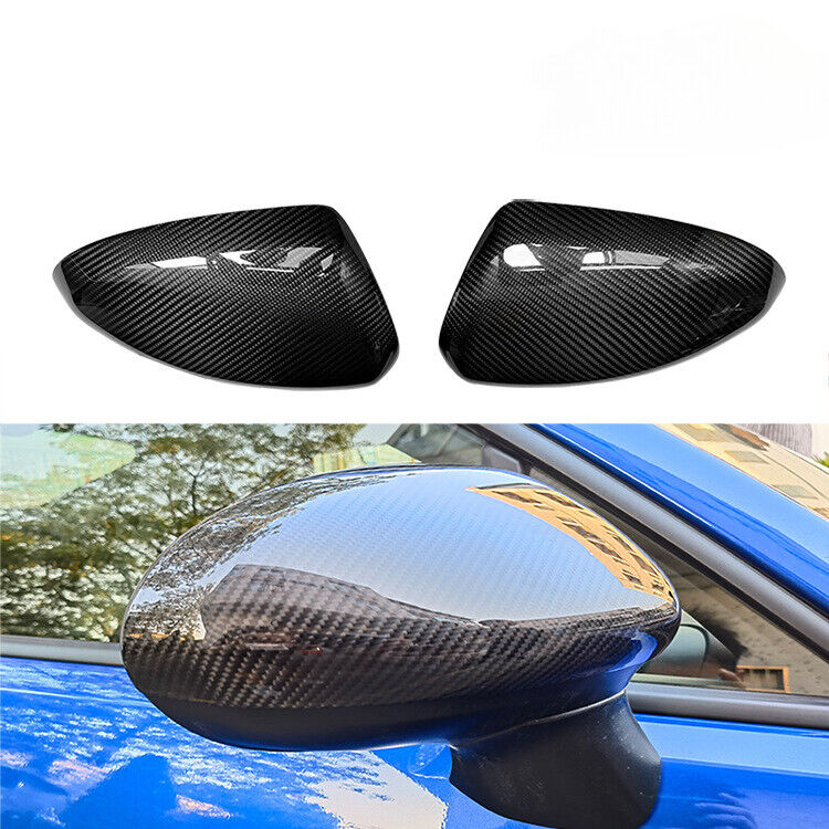 For Subaru BRZ Toyota GR86 Dry Carbon Fiber Rear Mirror Cover