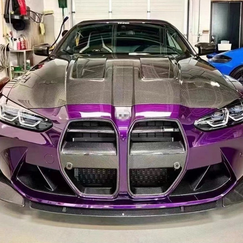 For BMW M3 G80 M4 G82 Carbon Fiber Hood Modified M3M4 Carbon Fiber Hood