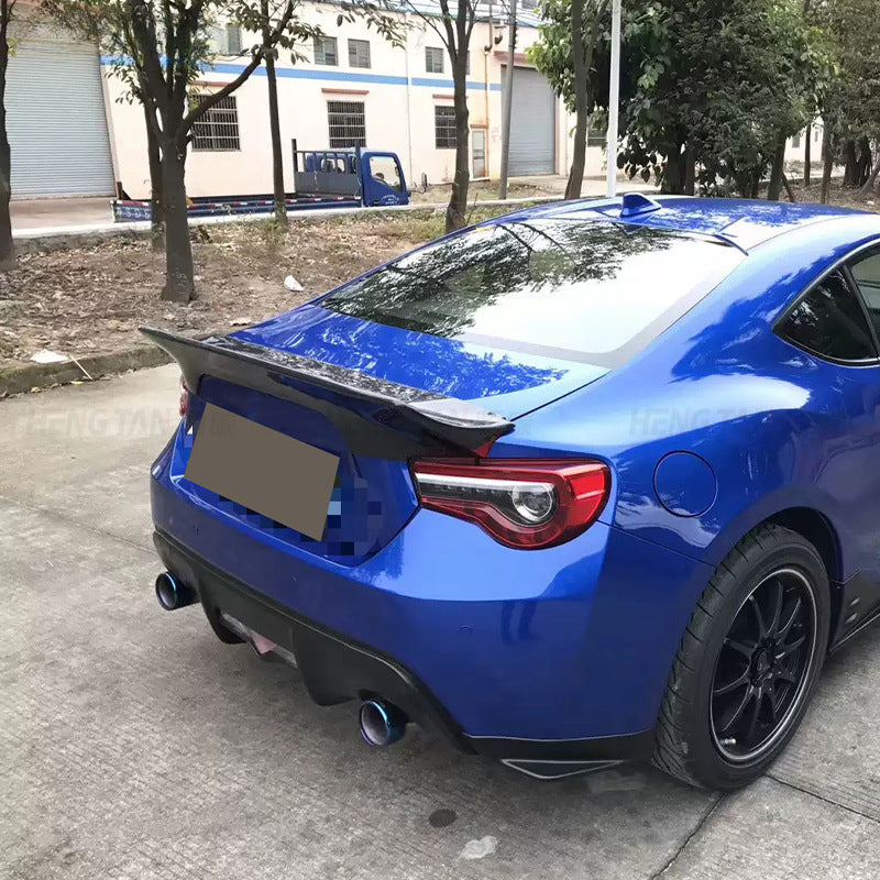 For Toyota GT86 Subaru BRZ 2013 + Carbon Fiber Modified LB Rear Spoiler Accessories