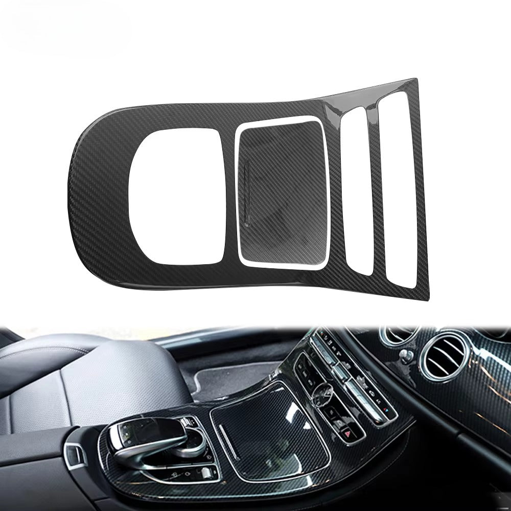 Matte Dry Carbon Fiber Car Interior Kits for Mercedes Benz CLS 2019+ Center Console Decoration Sticker