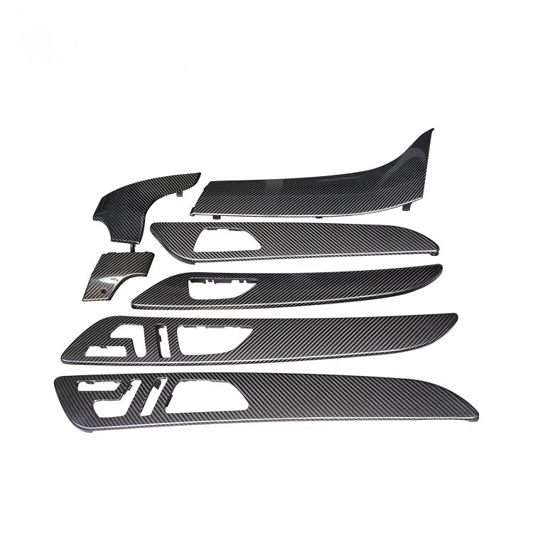 Carbon Fiber for Car Replacement Interior Accessories Door Panel Trim Dashboard Cover for Mercedes Benz GLE G Class GL X166