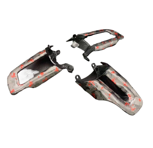 Carbon Fiber Customized Color Steering Wheel Button Trim for Ford Mustang 15-20