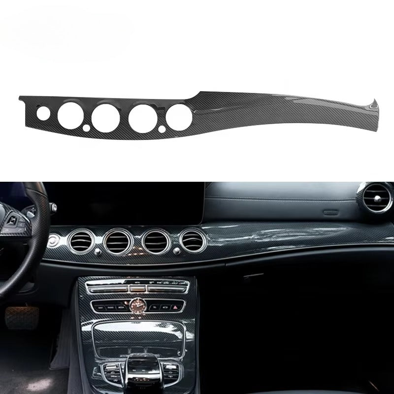 12pcs Add on Style Carbon Interior Kits Fit for Mercedes Benz New E Class W213 RHD