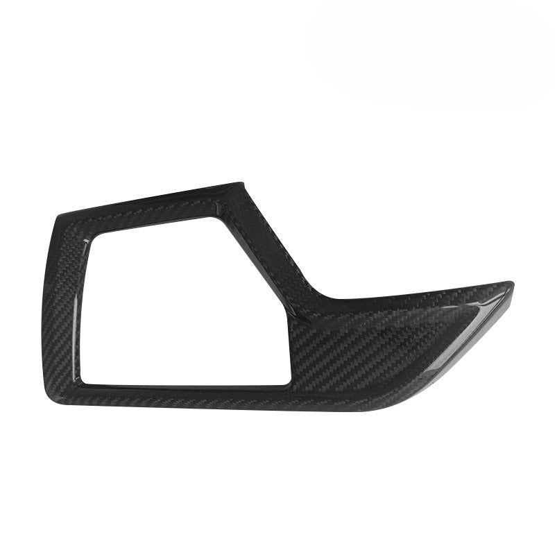 For 23-25 BMW X5 G05 Carbon Fiber Interior X5 Dry Carbon Fiber Dashboard Door Center Console