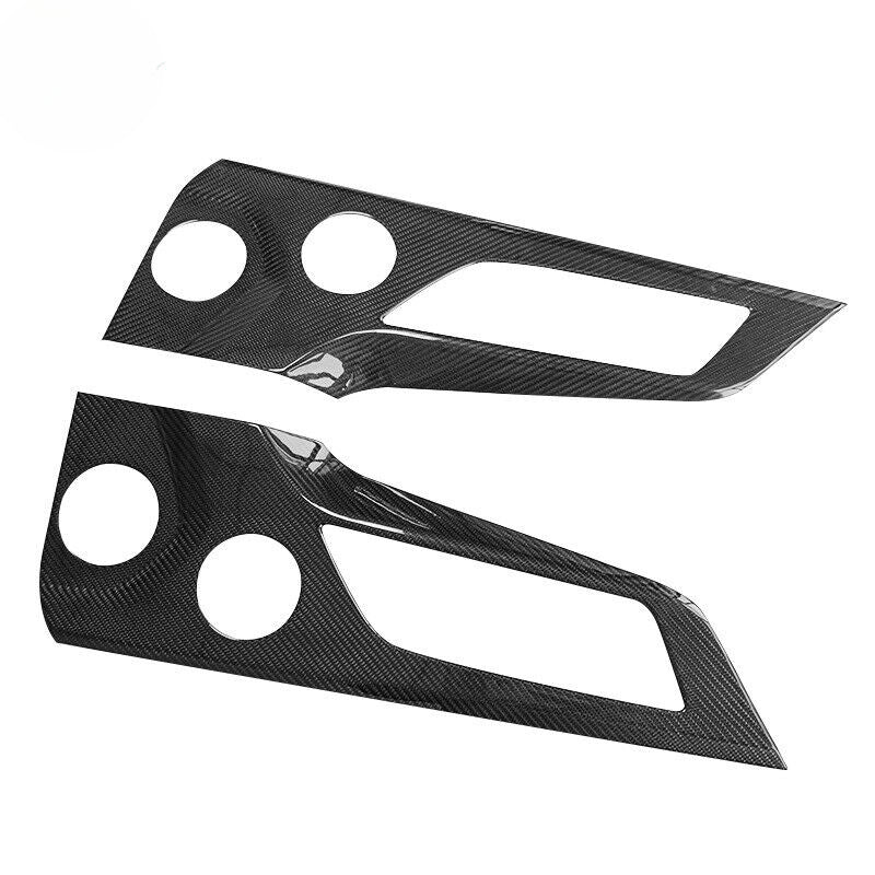 For 24-26 Ford Mustang Carbon Fiber Interior Door Panel Upholstery