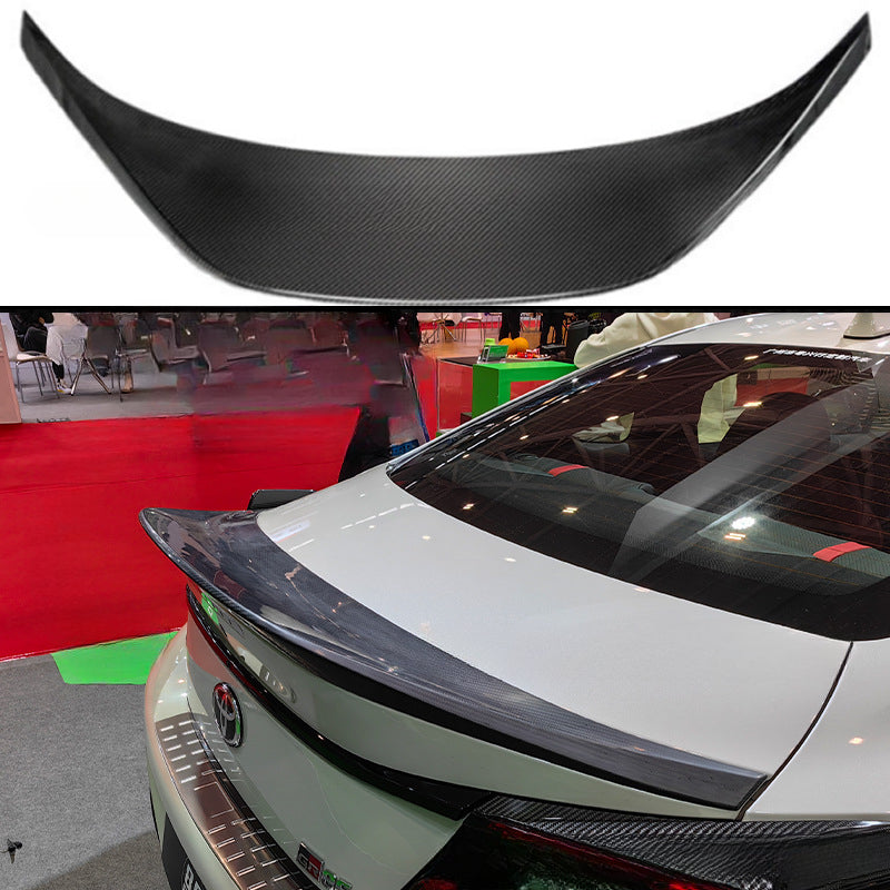 For 22 Toyota 86 Subaru BRZ Spoiler Tail Decoration Modified Dry Carbon True Carbon Toray 3K Fiber