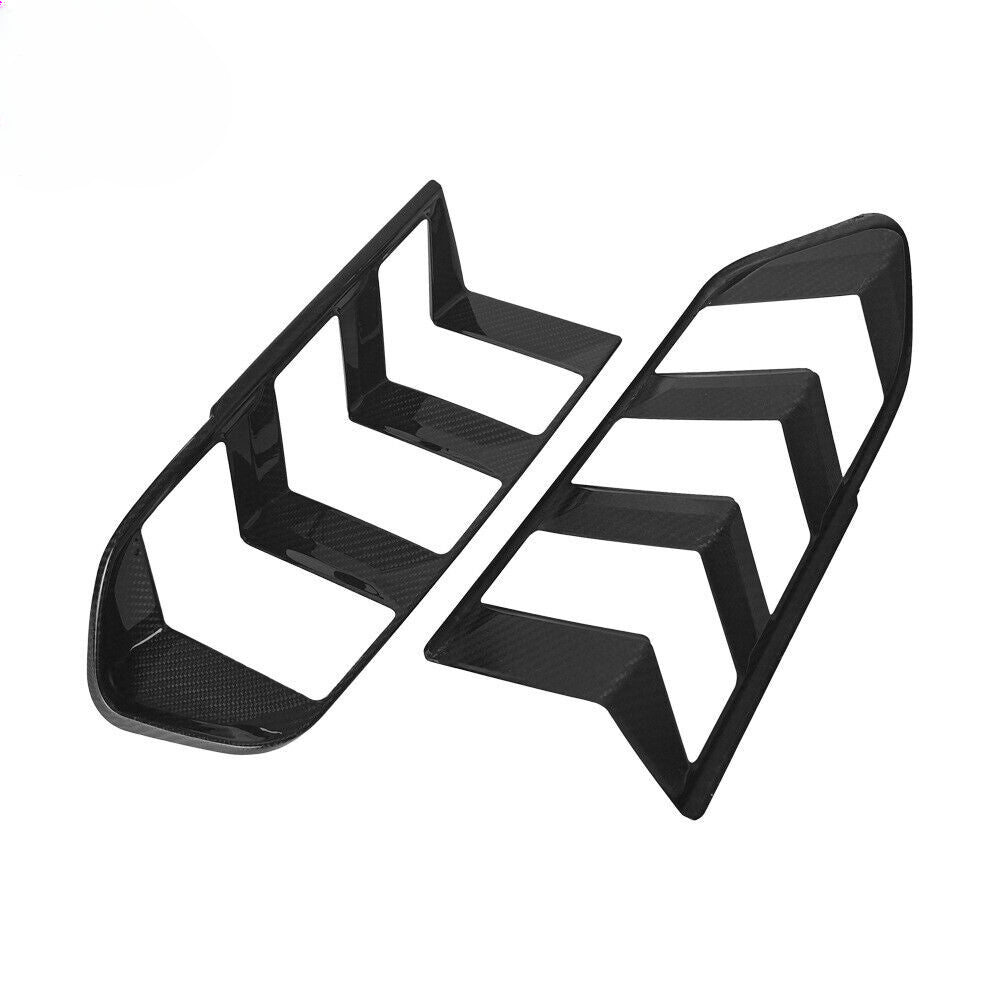 For 24 Ford Mustang Carbon Fiber Rear Taillight Cover Frame