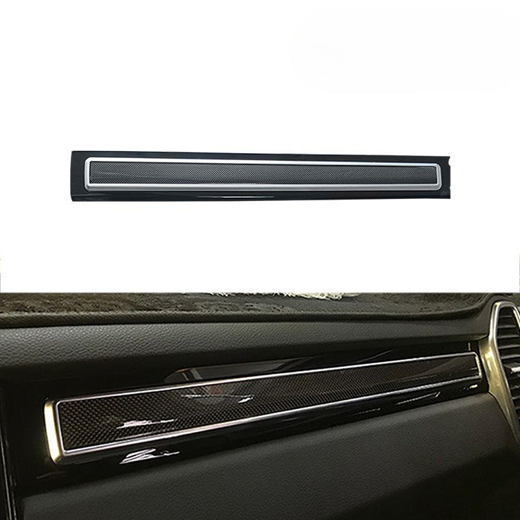 For 18-21 Porsche Cayenne Carbon Fiber Replacement Interiors, Right Driving Door Trim Dashboard Trim