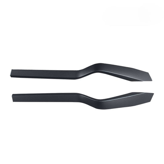 For 14-20 Tesla Model X Carbon Fiber Door Trims, Matte Carbon Fiber Interior Door Panels