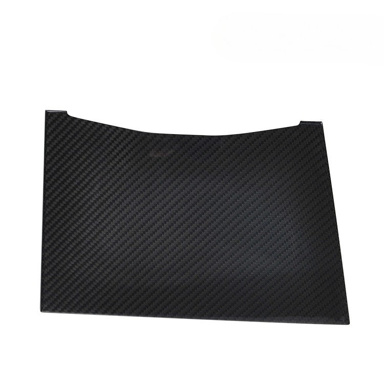 For BMW's New 3 Series G20 Carbon Fiber Interior G28 Dry Carbon Fiber Gear Frame Panel, Storage Box Protection