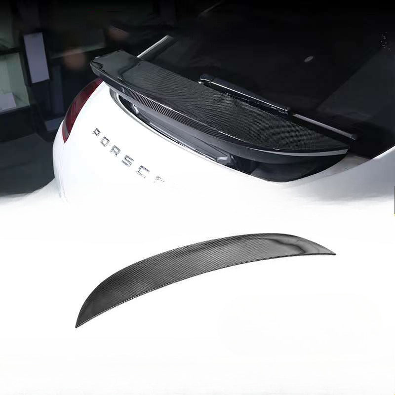 For Porsche Panamera 970 Carbon Fiber Rear Wing, Paramela Dry Carbon Fixed Wind Wing, Pressure Wing