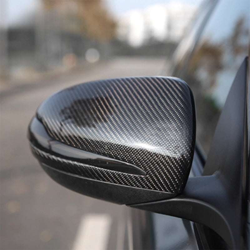 Replacement Style Dry Carbon Fiber Mirror Cover for Mercedes Benz G Class G500 W464