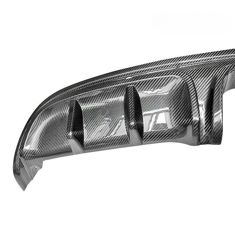 For Porsche Cayman 982 Carbon Fiber Rear Lip 718 Dry Carbon Rear Protective Bar Spoiler Replacement