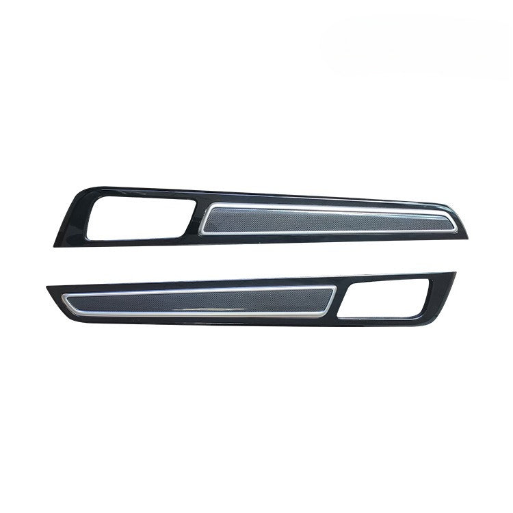 18-21 New Cayenne Carbon Fiber Buckle Replacement Interior Central Control Instrument Inner Door Trim Right Drive