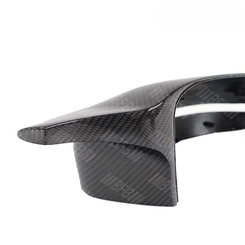 For BMW 3 Series G20 G28 Horn Carbon Fiber Rearview Mirror Cover To M Replacement Rearview Mirror Cover