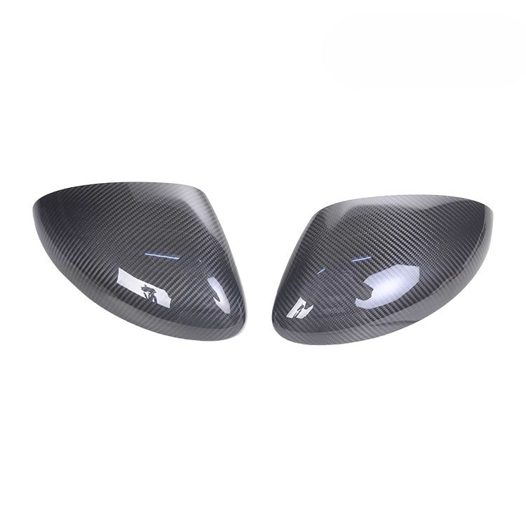 Carbon Fiber Rearview Mirror Cover for Porsche 718 Right Ride Cayman Boxster Carbon Fiber Rearview Mirror Cover