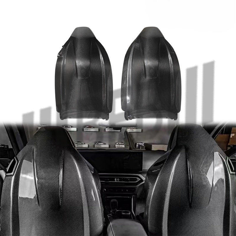 For BMW G80 G81 M3 G82 M4 Dry Carbon Fiber Seat Back, Carbon Fiber Seat Back Modification