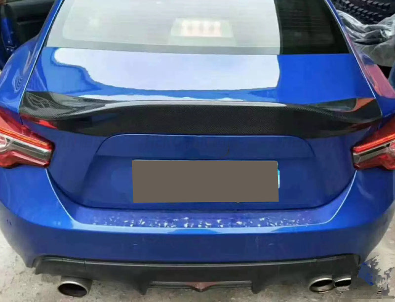 For 2013 + Toyota GT86 Subaru BRZ Carbon Fiber Modified TRD Rear Spoiler Accessories