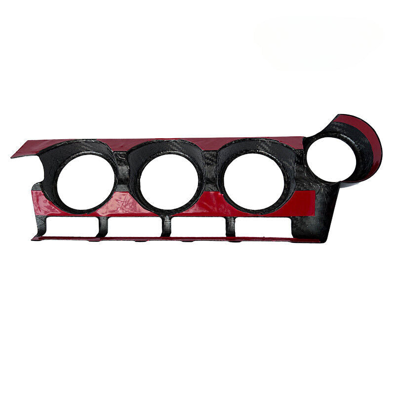 For Subaru BRZ Toyota GR86 Dry Carbon Fiber Air Conditioning Control Key Panel