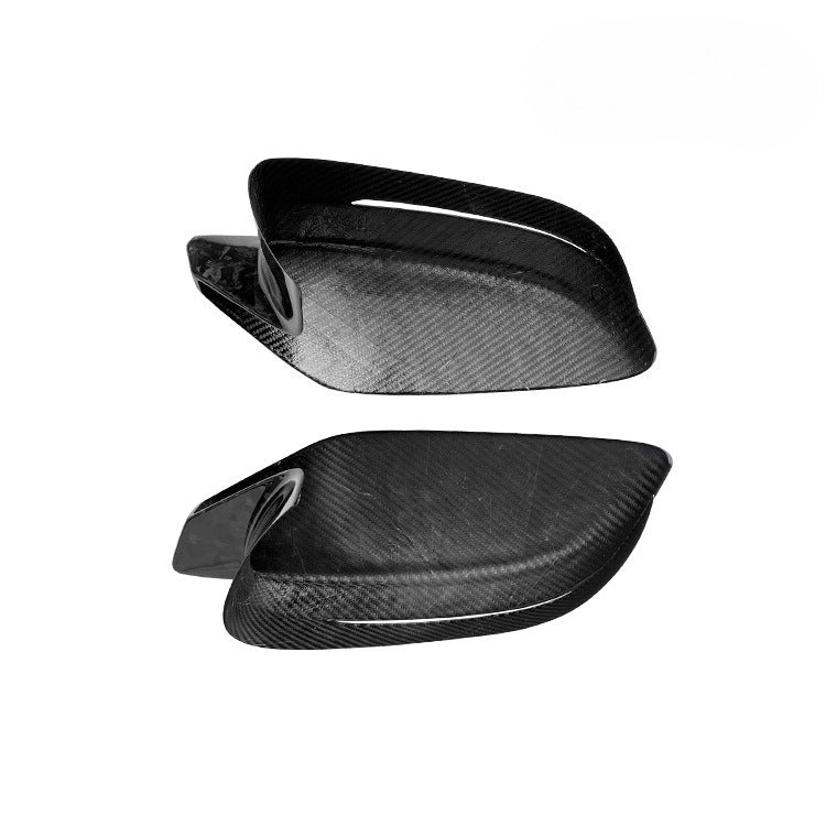For BMW M3 G80 M4 G82 Marble Carbon Fiber Rearview Mirror Case, Left and Right Forged Rearview Mirror Cover