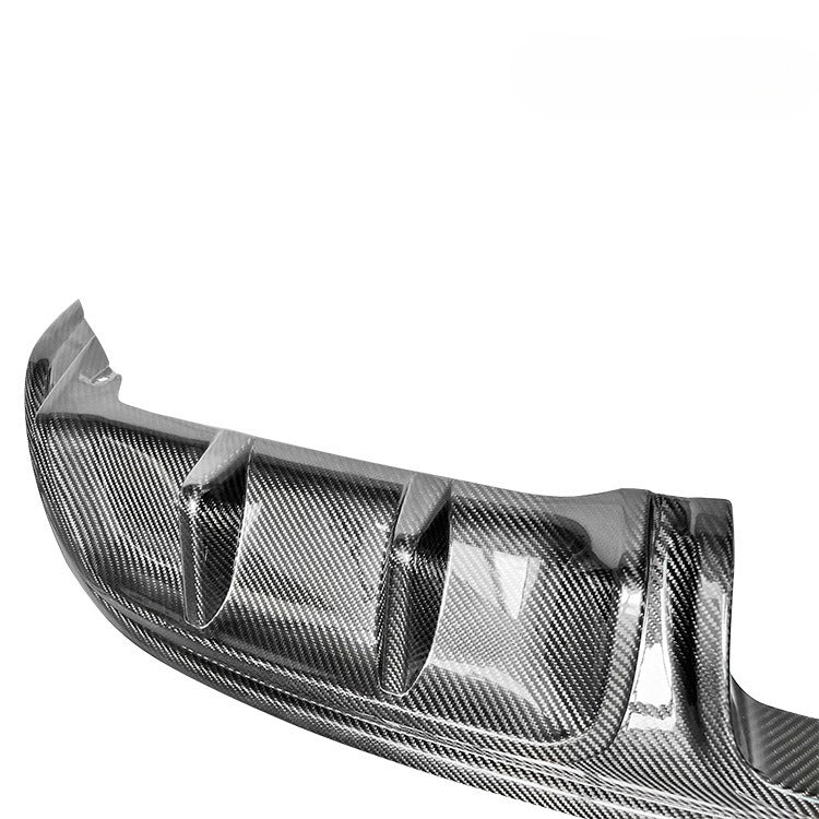 For Porsche Cayman 982 Carbon Fiber Rear Lip 718 Dry Carbon Rear Protective Bar Spoiler Replacement