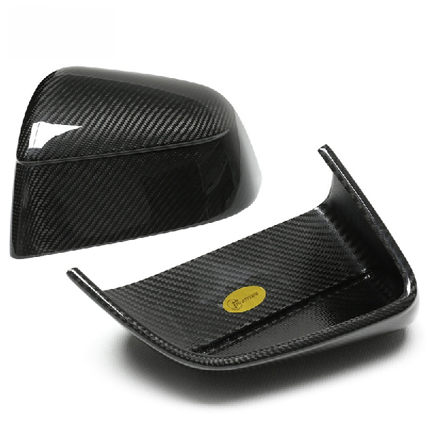 Applicable To Tesla Model Y Tesla Renewal Y Modified Dry Carbon Fiber Rearview Mirror Cover Rearview Mirror Cover