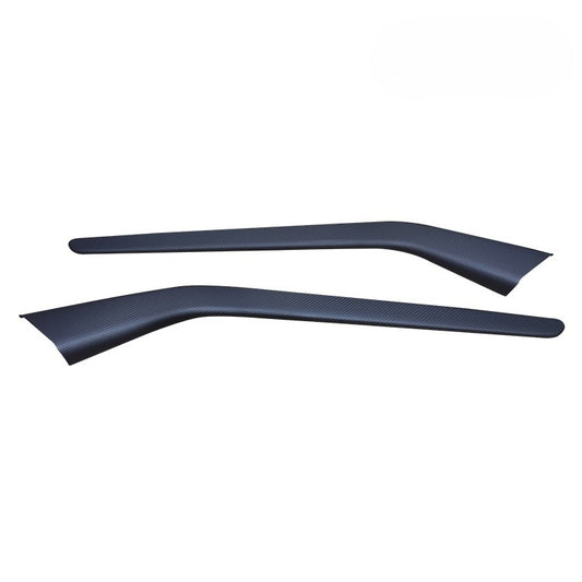Fits Tesla Model 3 Carbon Fiber Central Gear Side Trim Matte Carbon Fiber Gear Side Panel