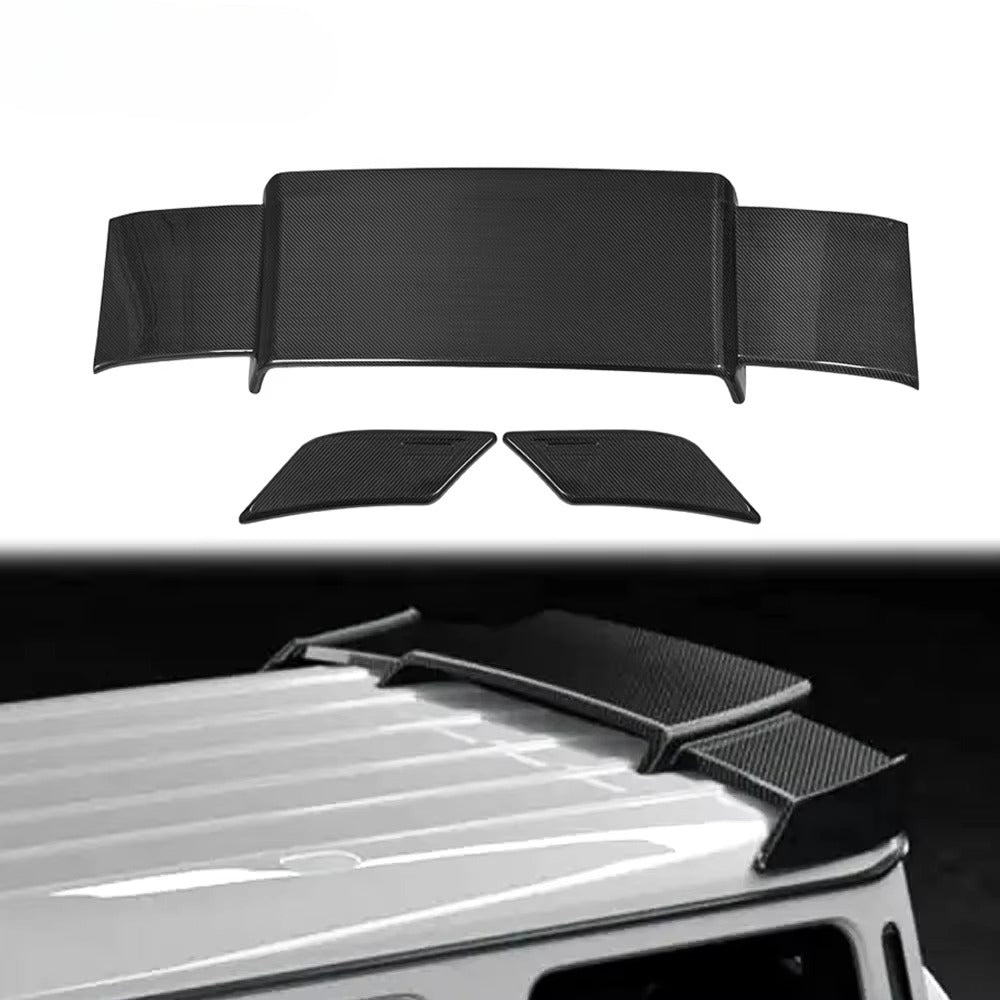 Dry Carbon Fiber Car Roof Spoiler for Mercedes Benz G Class  G500 W464 2021+
