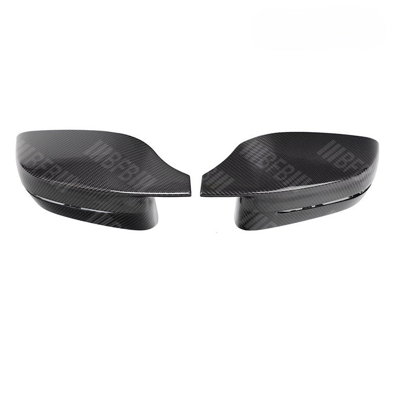 For BMW 3 Series G20 G28 Horn Carbon Fiber Rearview Mirror Cover To M Replacement Rearview Mirror Cover