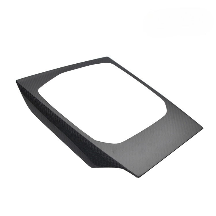 For BMW's New 3 Series G20 Carbon Fiber Interior G28 Dry Carbon Fiber Gear Frame Panel, Storage Box Protection
