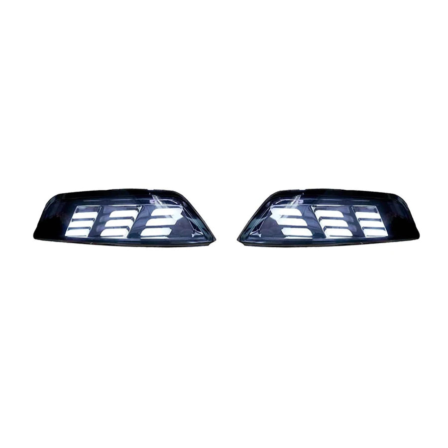For Ford Mustang LED Turn Signals Signal Light White Running Lights Yellow Turn Signal Fits all 2015 2016 2017  Models Fog Lamp