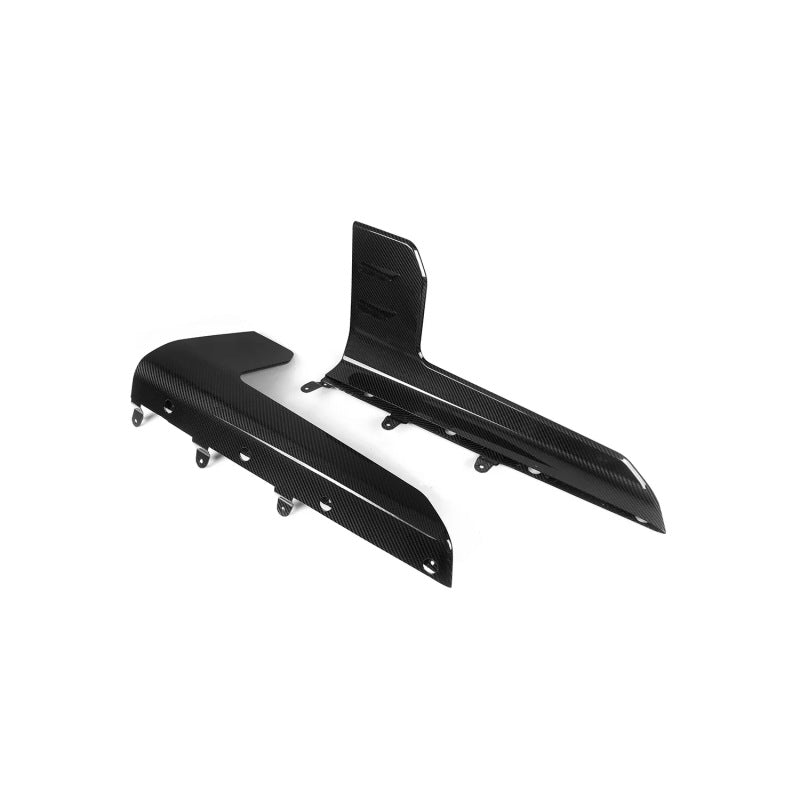 Applicable To BMW M2 Series G87 Modified Dry Carbon Fiber MP Side Skirt, Tail Front Lip and Rear Lip Cover Small Surround