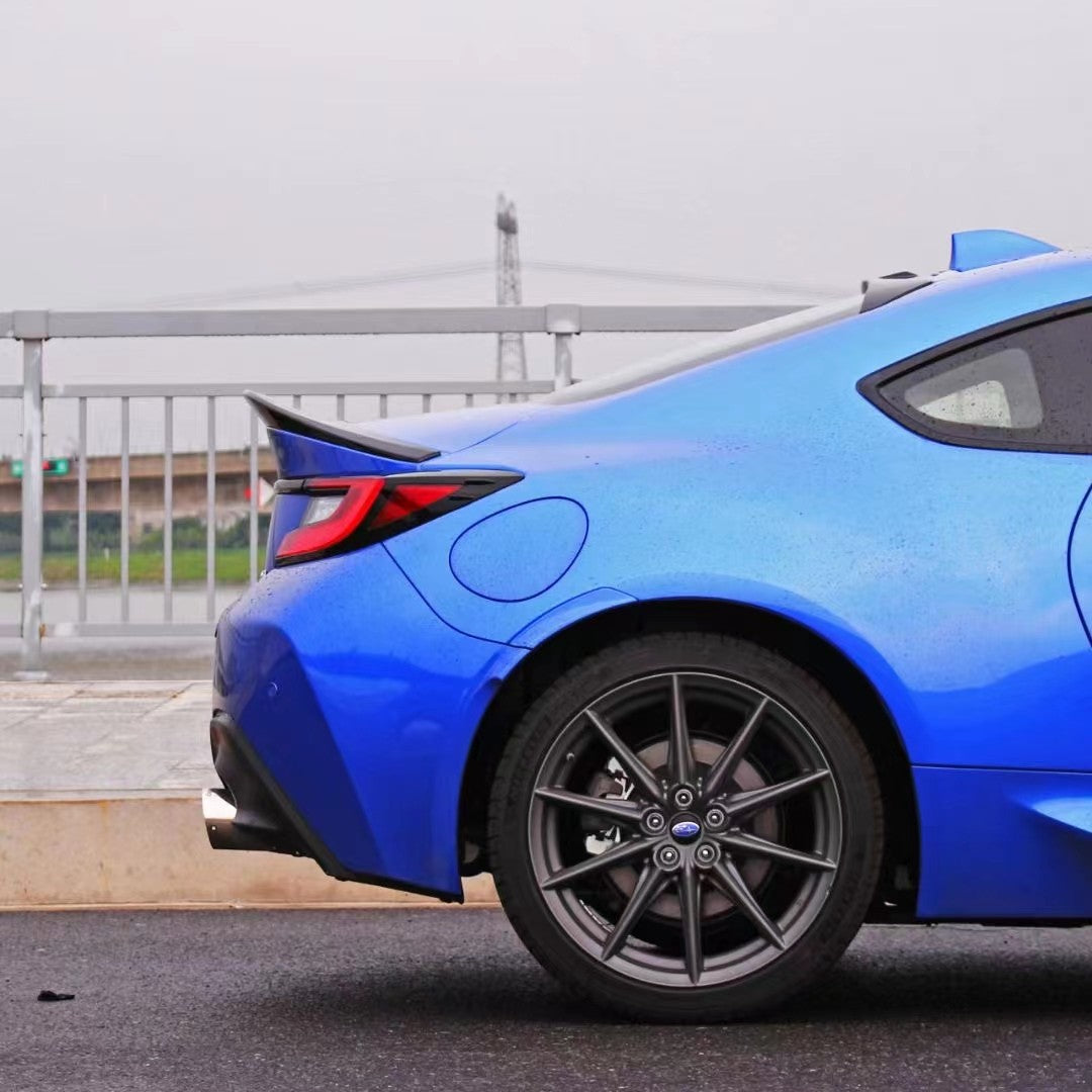 For 2022 Subaru BRZ Toyota GR86 modified rear wing large wing baffle without punching