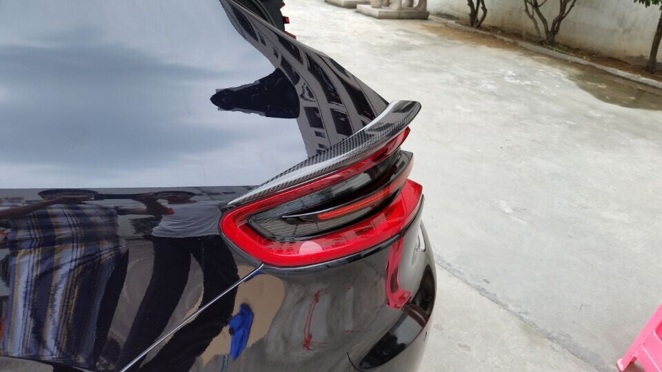 For Small Cayenne Middle Wing, Small Cayenne Macan Carbon Fiber Middle Wing Macan Three-piece Carbon Fiber Middle Wing