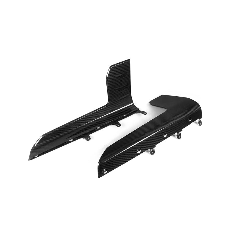 Applicable To BMW M2 Series G87 Modified Dry Carbon Fiber MP Side Skirt, Tail Front Lip and Rear Lip Cover Small Surround