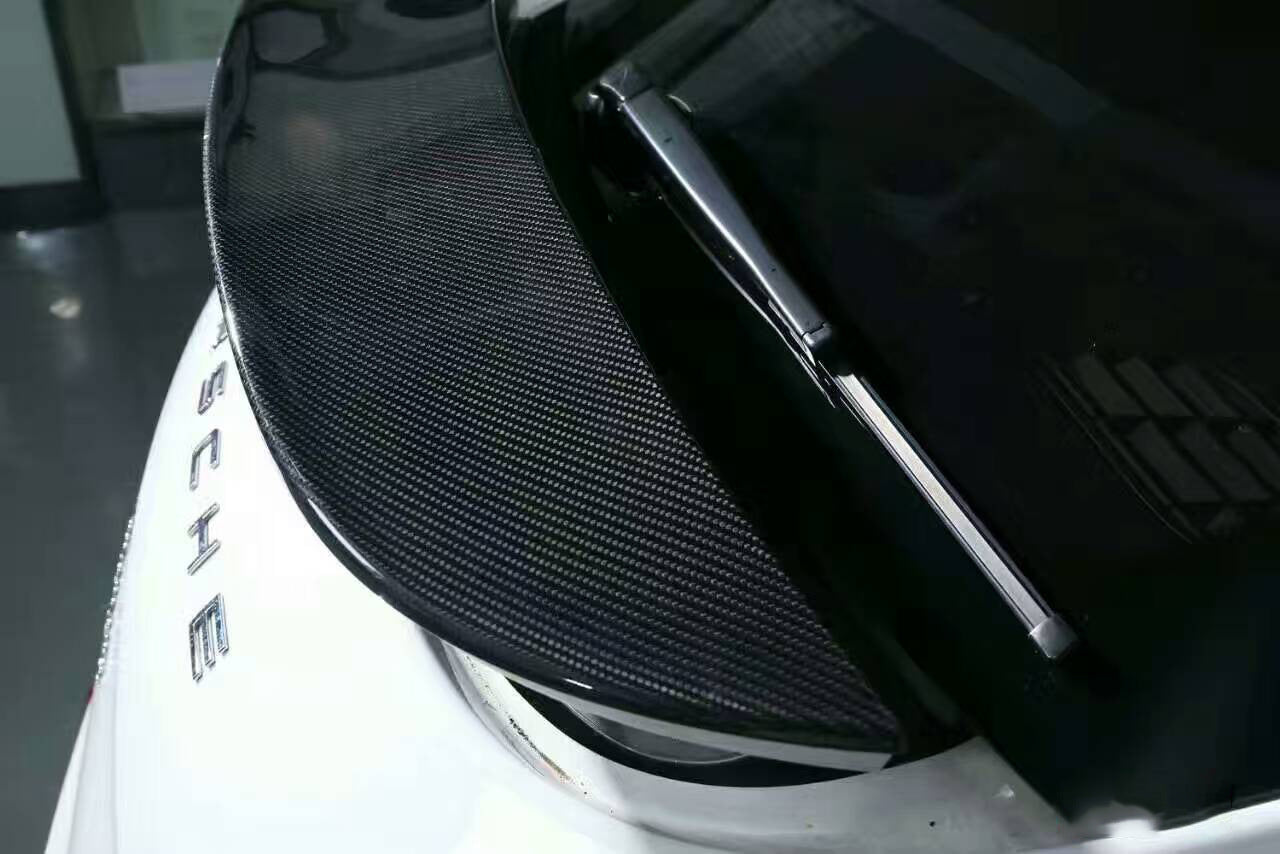 For Porsche Panamera 970 Carbon Fiber Rear Wing, Paramela Dry Carbon Fixed Wind Wing, Pressure Wing