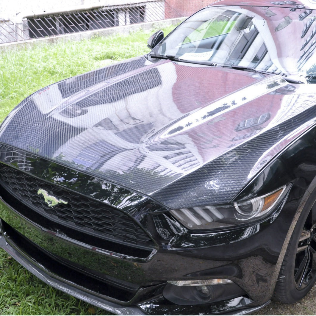 For Ford Mustang Modified Carbon Fiber Cover Carbon Fiber Cover